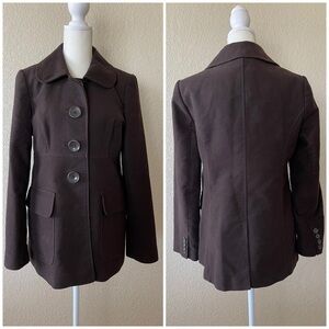 Gap Brown Vintage Style Coat - Small